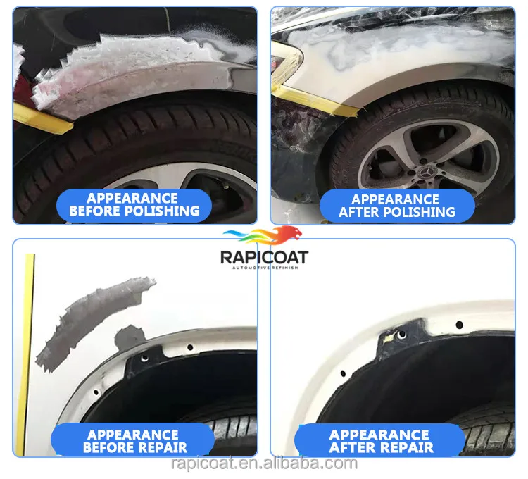 Silk Touch Fast Drying Polyester Filler putty Excellent Spatula Workability and Smooth Exterior Surfaces After Coating