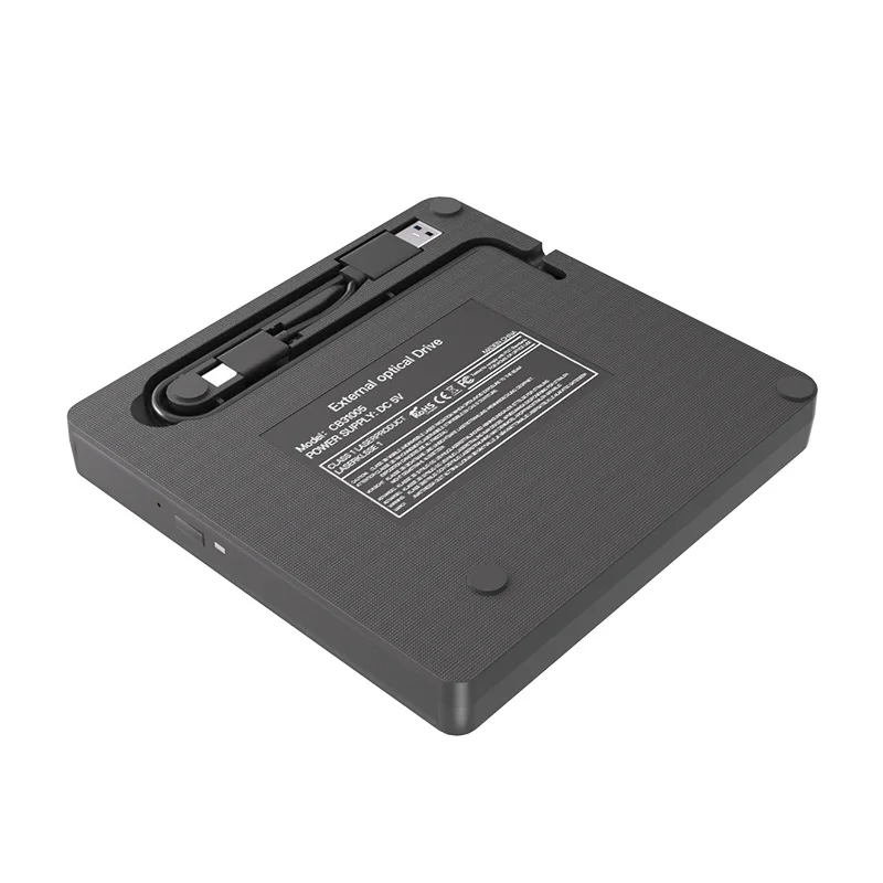 External DVD Drive Slim Type C USB 3.0 DVD Enclosure Re-writer Burner Writer CD-ROM Case For Laptop CD/DVD Optical Drive