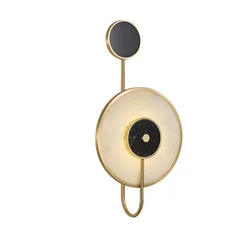 New Innovative Products Nordic Elegant Decorative Brass Gold LED Wall Light