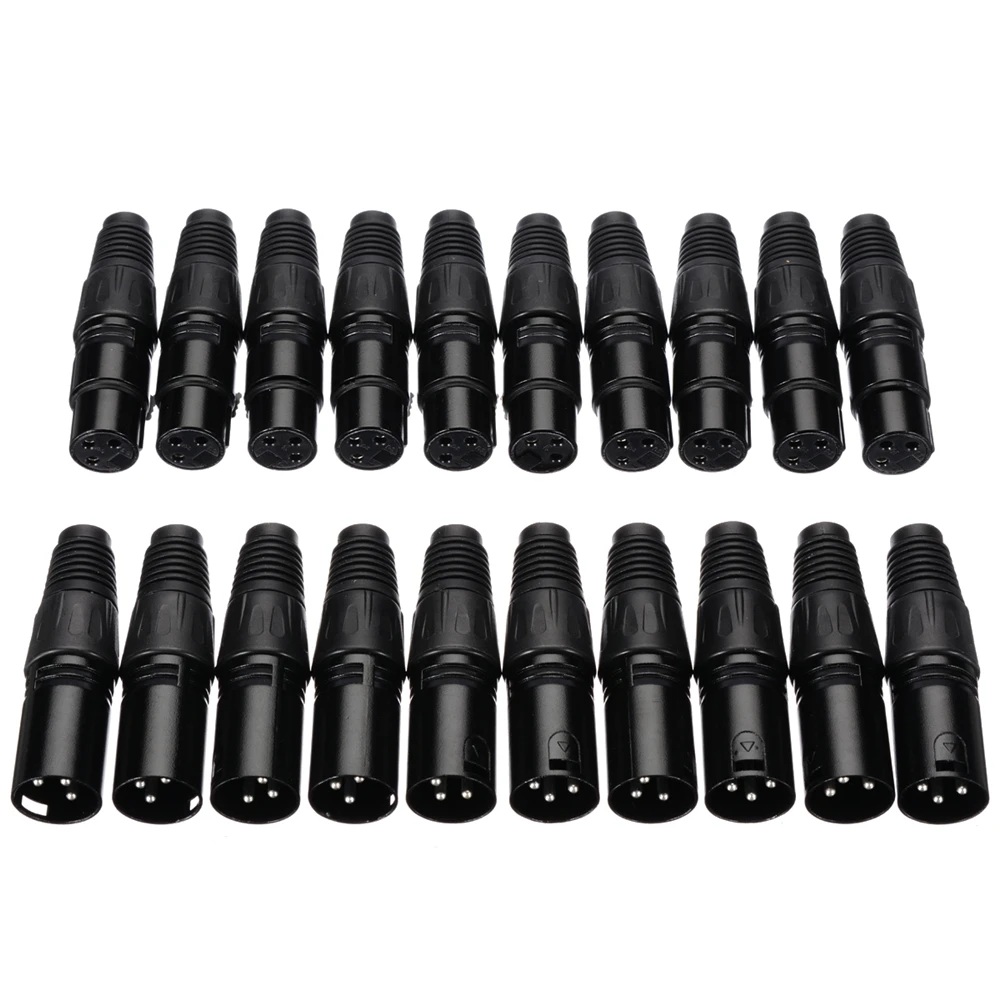 3Pin XLR Удлинительный кабель для микрофона «Папа-мама», микрофонные кабели, штепсельная вилка, аудиоразъем, адаптер для микрофона