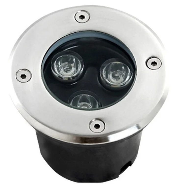 1W 3W 5W 7W 9W 12W 15W 18W LED RGB Underground Light Fitting Stainless Steel Aluminum Body IP67/IP68 Garden Stair Lighting