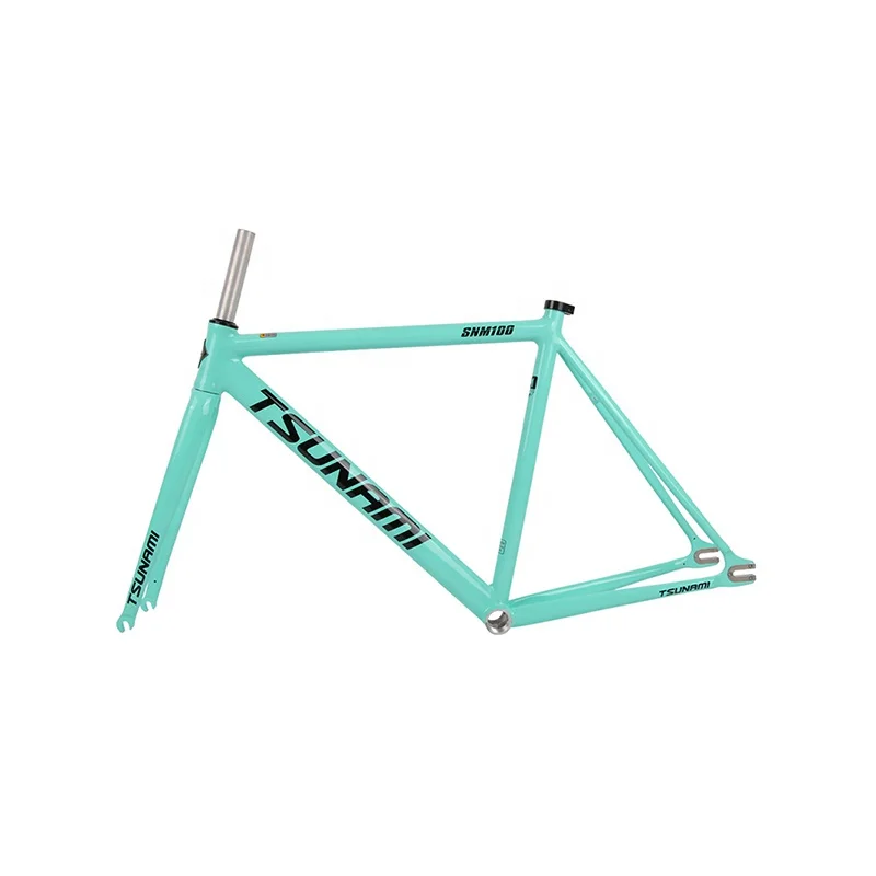 55CM Bike Parts Single Speed Track Bicycle Frame Low Weight 55CM Fixed Gear Bike Frame for Road Bike