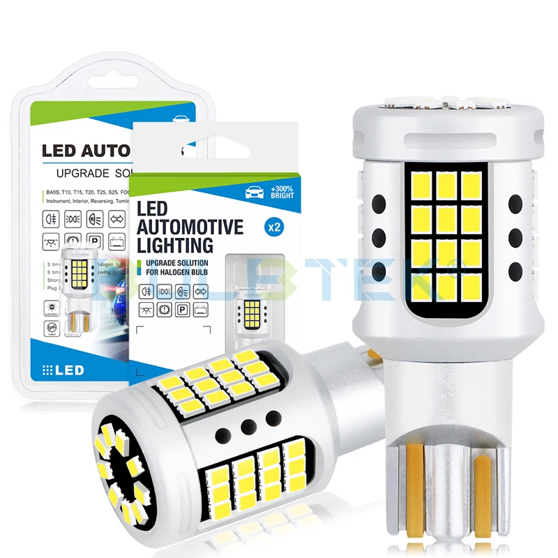 High Power Auto Truck Lamp SMD 2016 T15 T16 Back Backup Reversing 12V White 6000K Error Free CANBUS Car Light Reverse LED Bulb