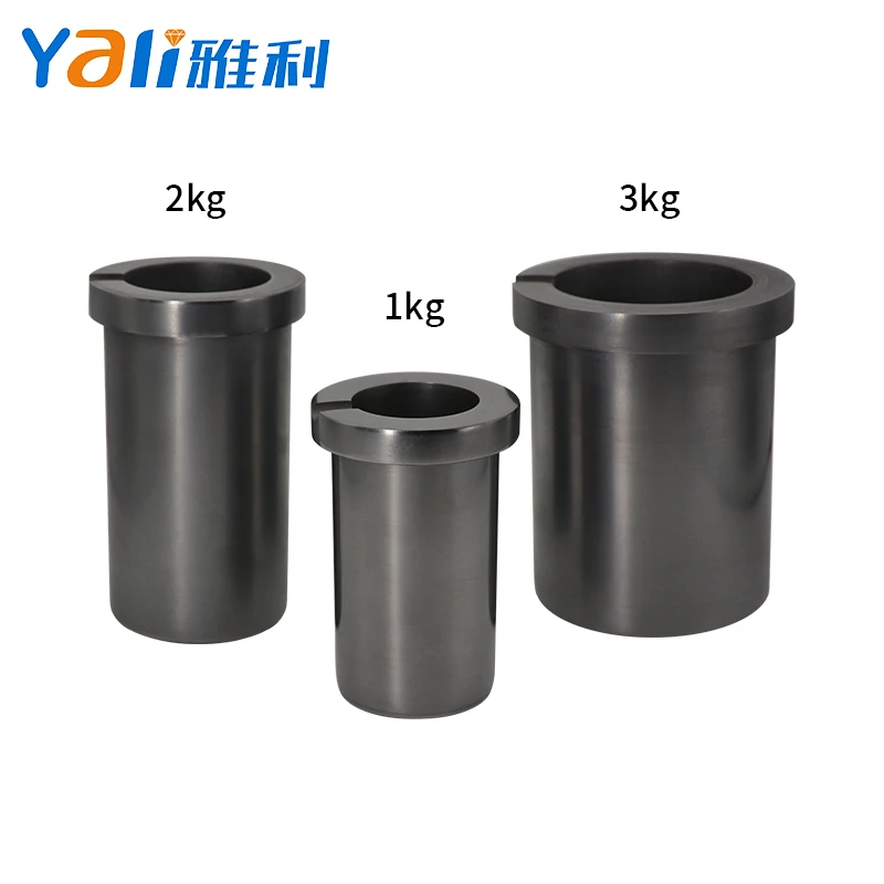 3KG High Pure  Melting Graphite Crucible for  Furnace Gold Sliver Smelting   High Temperature melting Cup Jewelry Casting Tools