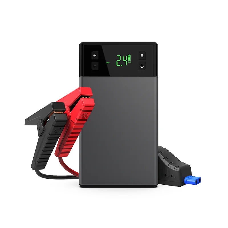 Car Battery Booster Portable Jump Power Bank Diesel 12v Types 12v Jump Start with Air Pump 3-3.5 Hours CN;GUA