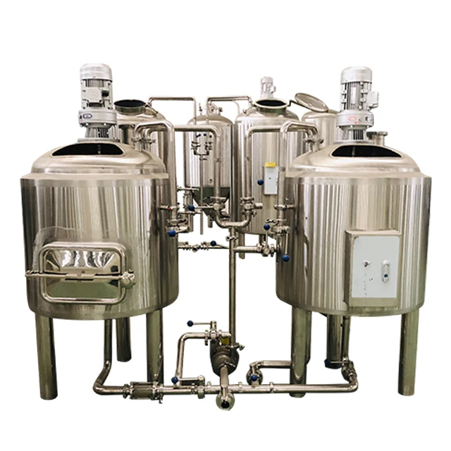 Factory top quality industrial brewery 300L 500L 1000L 2000L 3000L brewhouse beer brewing equipment