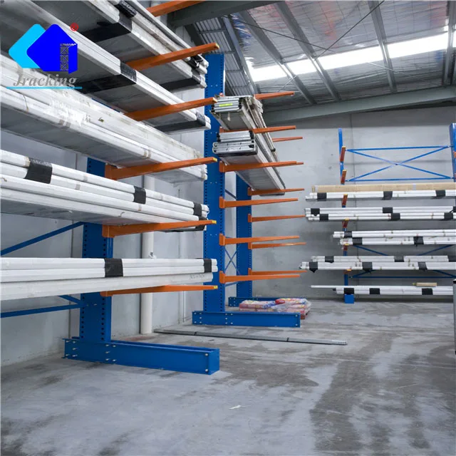 Стеллаж для склада, Стальная полка, консольная односторонняя и двухсторонняя стойка