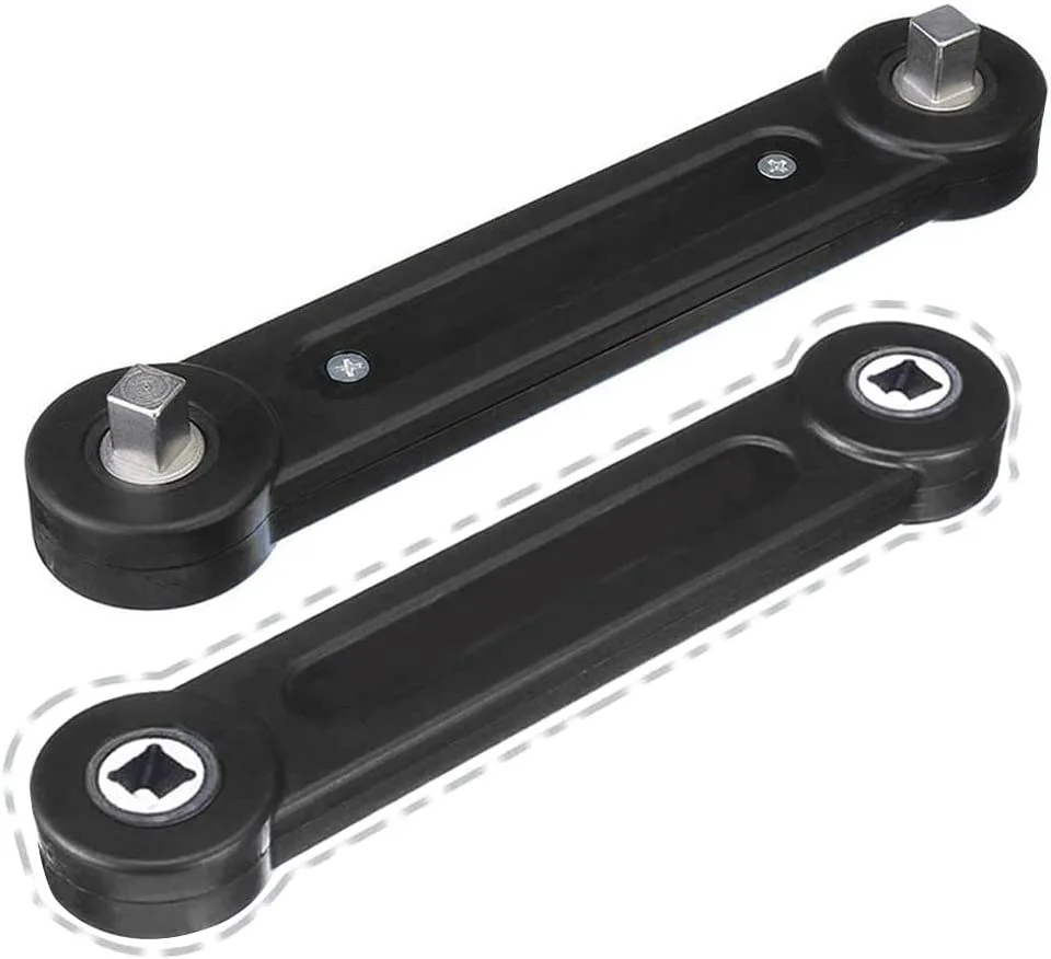 Universal Multifunctional Extension Wrenches Combination Double Head Plated Steel Head Wrench tool set