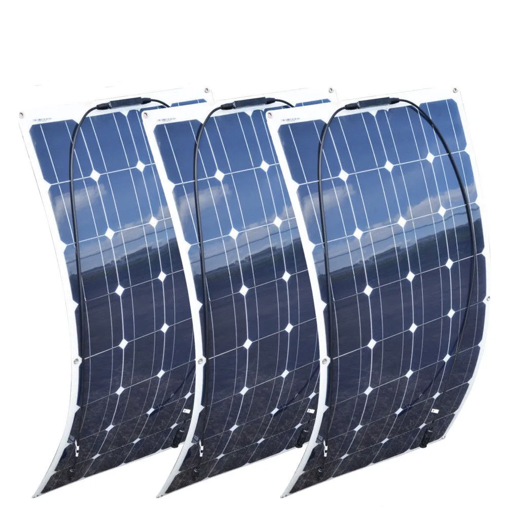 Monocrystalline pv model photovoltaic kits folding transparent solar panel 100w
