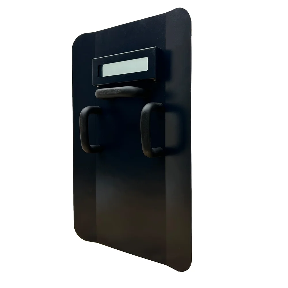 Custom Wholesale Gear Black Law Enforcement High Strength Protection Safety Full Tactical Protective Shield against shooting