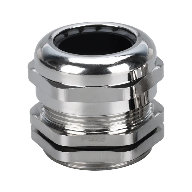 304 Stainless Steel Silicone Metal Cable Clamp PG7 3.0-6.5mm Waterproof Connector Metal Fixing Cable Gland Dropshipping