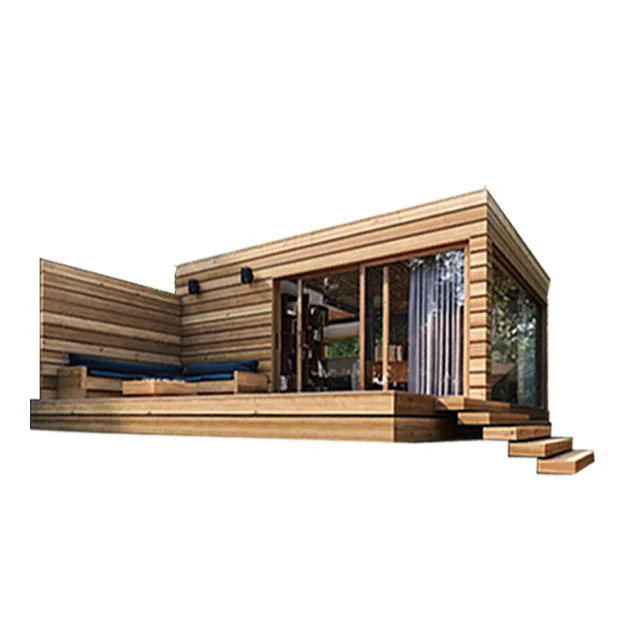 
 Китайский завод, высококачественный сборный дом, Роскошный зеленый крошечный дом  