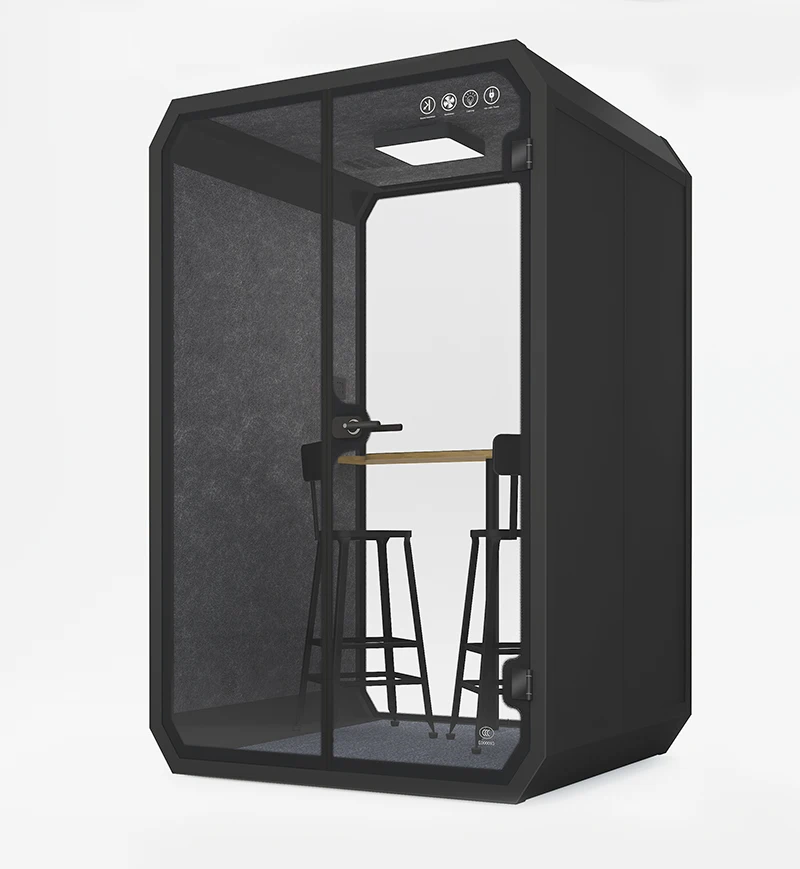 Wholesale Office Pod White Large Office Furniture Conference Meeting Work Pods Prefab Meeting Movable Multi-Person Office Pods