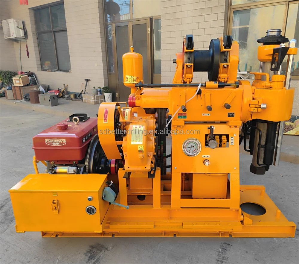 200 meters truck mounted diesel drill rig/hydraulic diesel Water Well rock drilling rig Machine