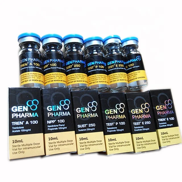 Pharmaceutical Custom DECA Pharma Medical Hologram 10ml Vial Paper Box