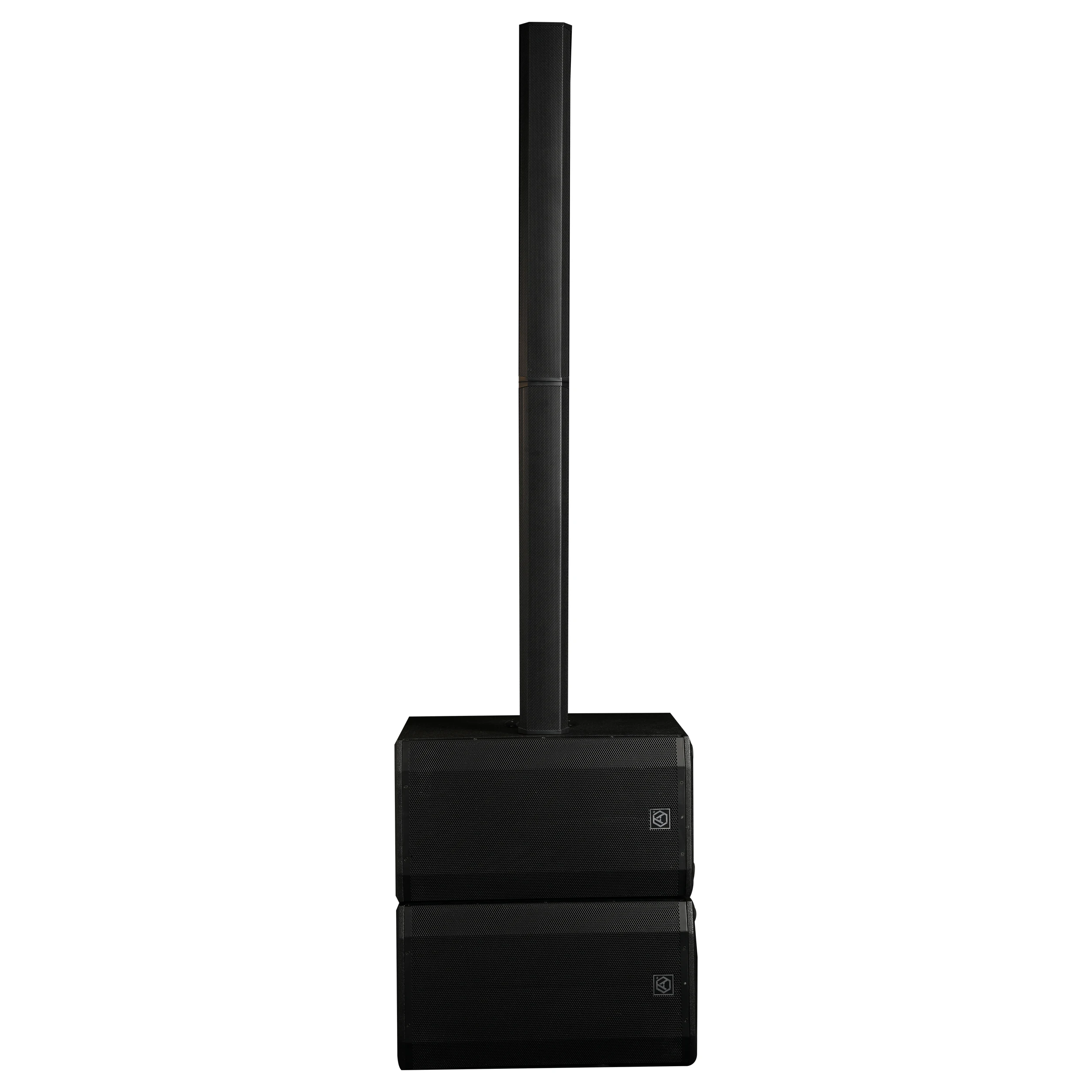 RQSONIC AC24 Unique New Modular Design High Power RMS 2*800W Powered Speaker Pro PA System Active Column Speaker