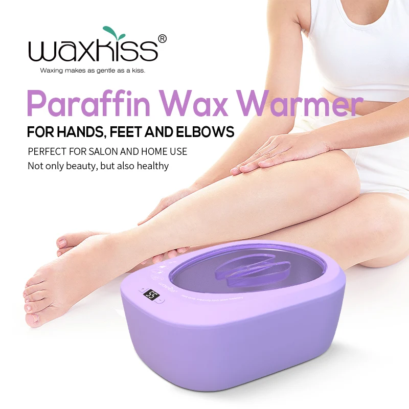 Waxkiss Patent 3000ml Large Volume Paraffin Wax Heater Warmer For Hand Foot DIY Spa At Home Paraffin Bath