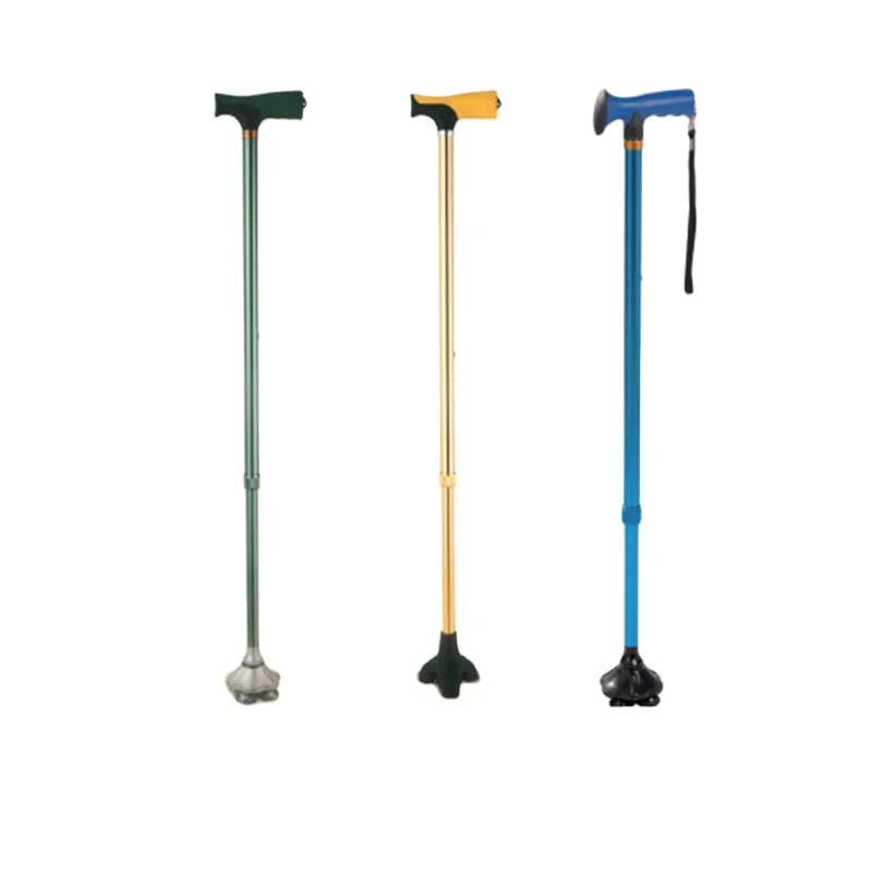 JL920L flexible disabled titanium crutch walking stick
