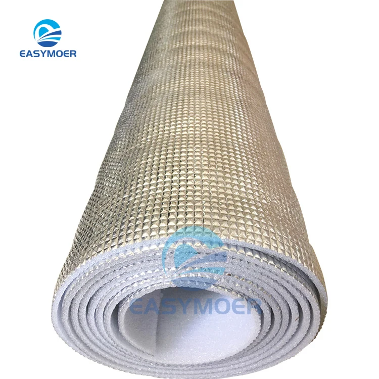Aluminum Foil Woven Fabric EPE foam foil radiant barrier aluminum thermal reflective foil insulation
