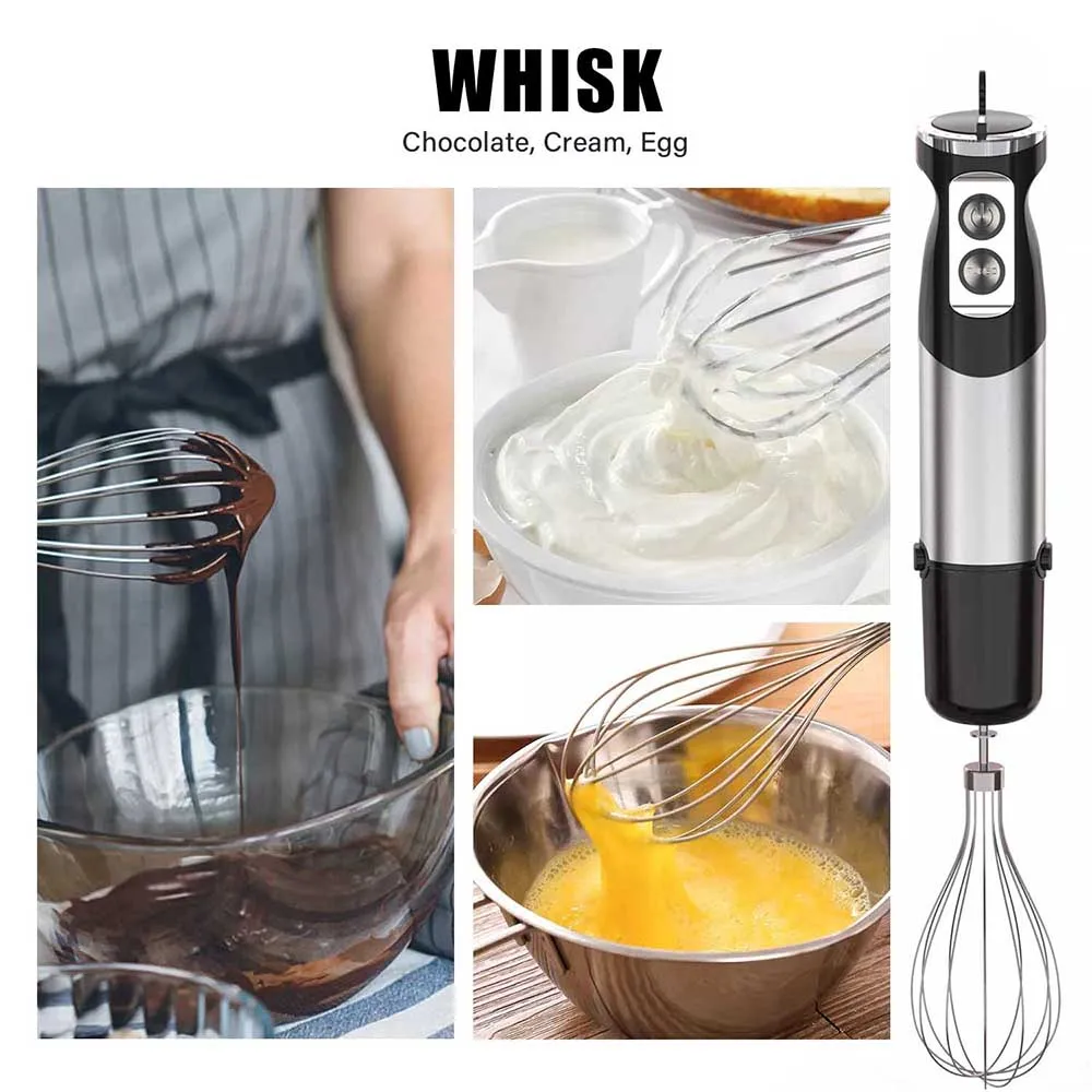 Superior Quality Stepless Variable Speed Detachable Commercial Handheld Blender Mixer