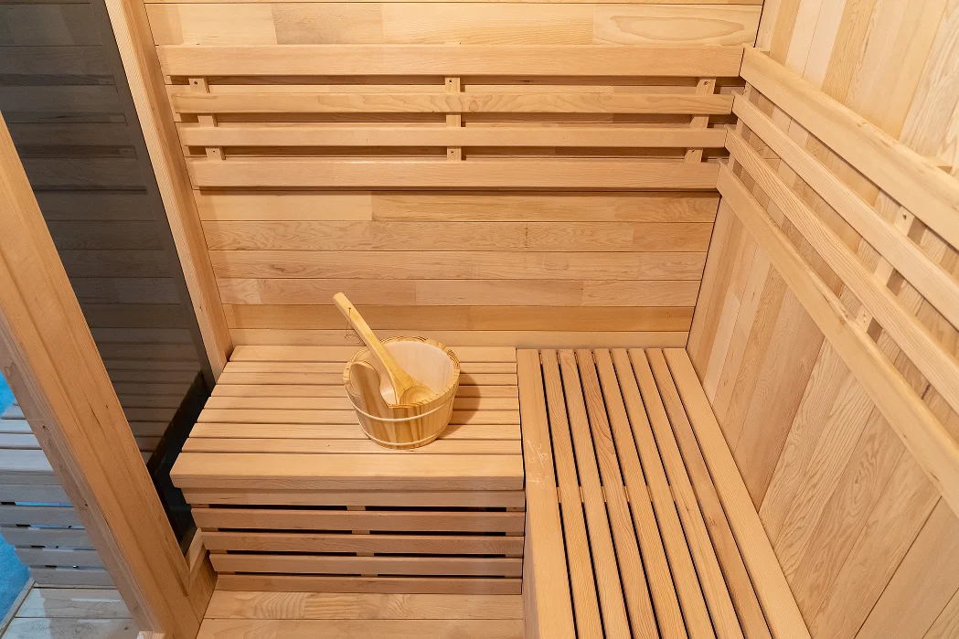 220v Outdoor Traditional Family Use Wood Burning Stove Prefab Cube Shape Barrel Sauna