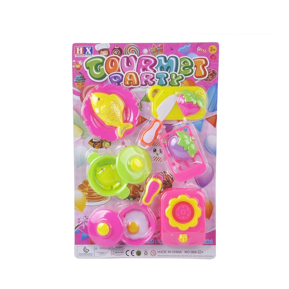 Рождественские Игрушки Подарки падение маленький размер пластик Развивающие игрушки для 3 и выше игрушка кухонная утварь