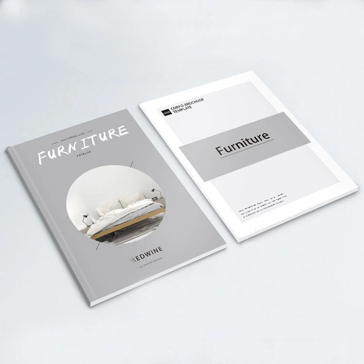 Customized Fold Leaflet Card Brochure Booklet Handbook Catalogue Instruction Book Manual Leaflet Pamphlet Printing