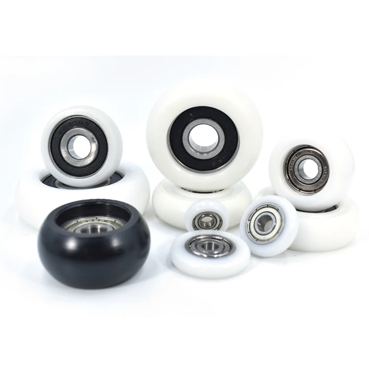 Aluminium door & window BSR60416-5 4x16x5 plastic nylon wardrobe rollers wheels sliding door roller