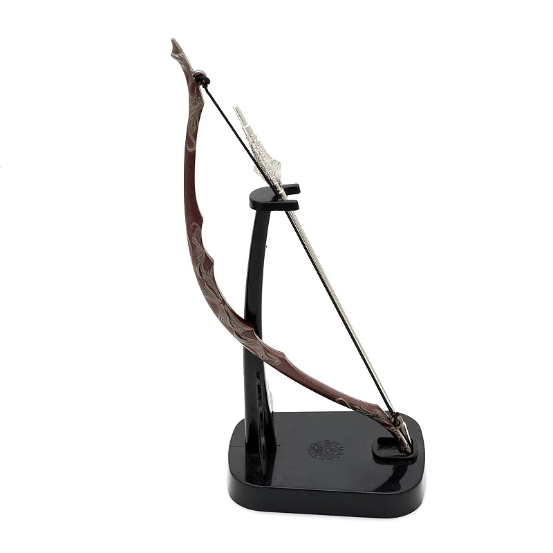 Властелин колец Legolas лук и стрелы мини-игрушки из цинкового сплава 18 см 29 г