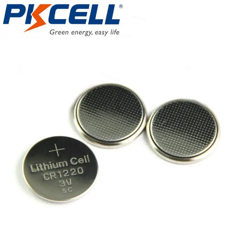 Electronic CR1220 Low Drain 3V Lithuim Battery 0%Hg Mercury for Watch