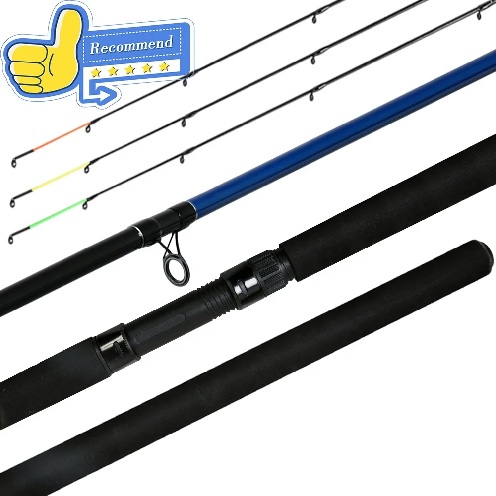 Newbility wholesale 24T carbon 3.6m EVA handle 3 section carp  feeder fishing rod