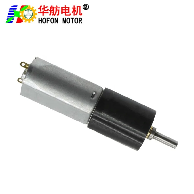 Hofon16mm DC Planetary 3v 4.5v 5v 6v 9v 12 volt geared Motor PG16-050SH Planetary gear high torque motor for model airplane