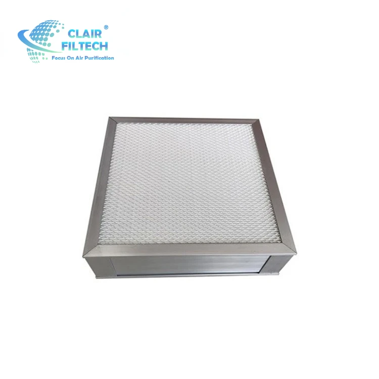 High Efficiency Synthetic Fiber Hepa H13 Air Filter Pleated Hepa Filters