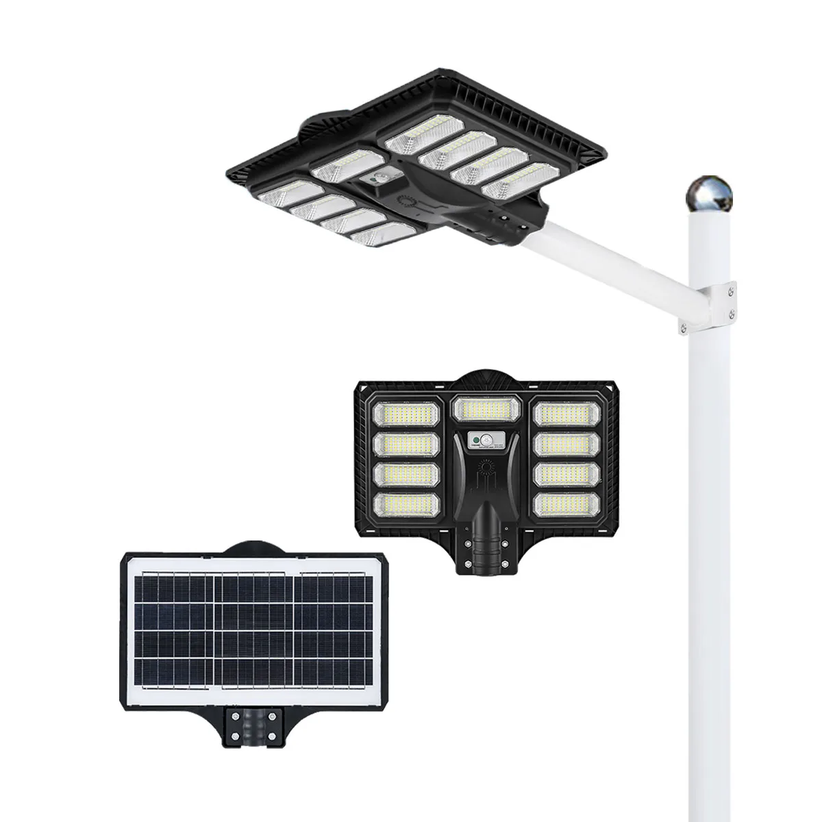 Солнечный уличный свет 150W-600W IP65 эффективный светодиодный солнечный Возобновляемая энергия на открытом
