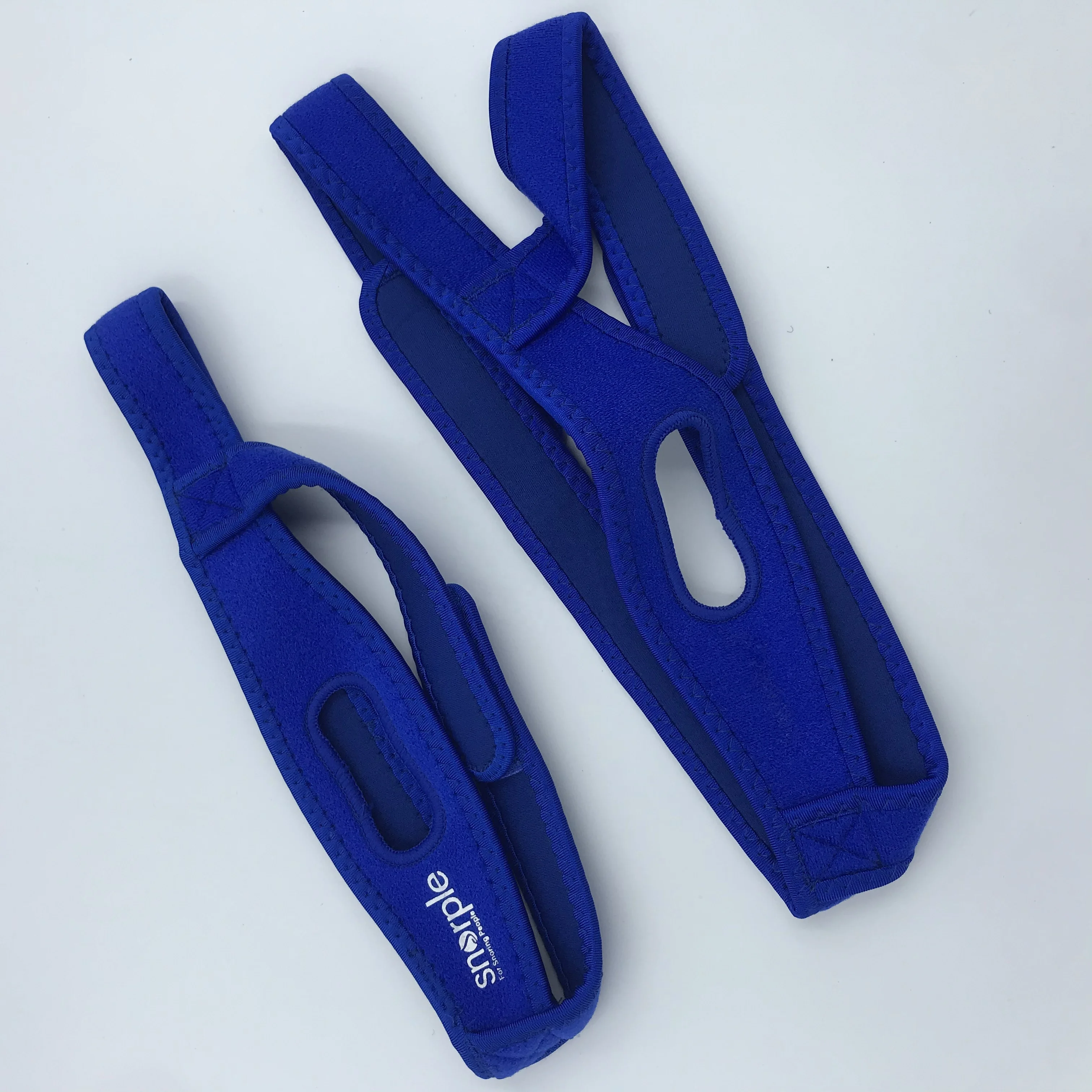 Good quality adults anti-snoring jaw chin support belt adjustable anti snore chin strap stop snoring device for good sleep