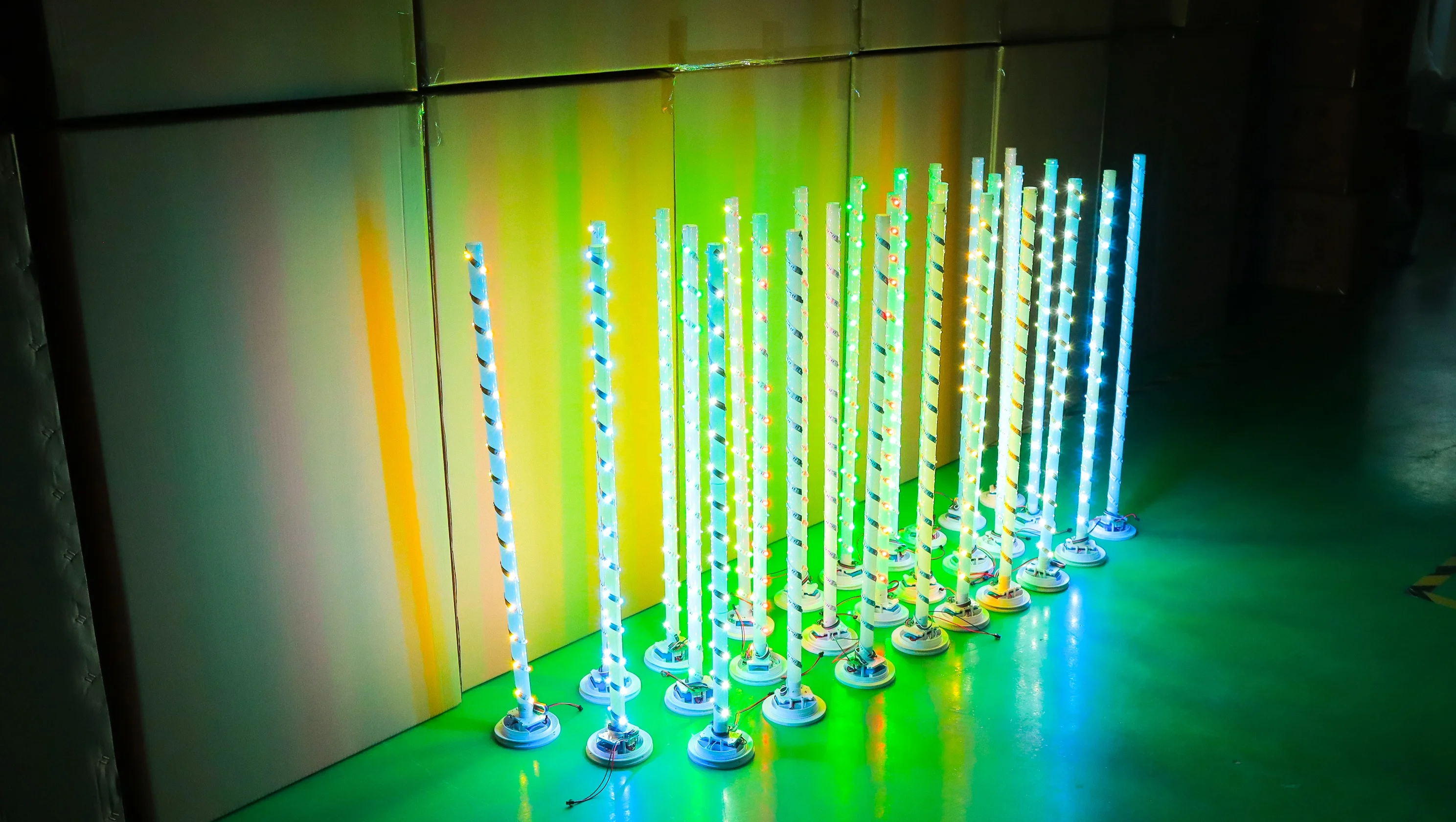 New Party Light Spare Part 16 Colors Change Remote Control Led Tube Light  for Led Cocktail table