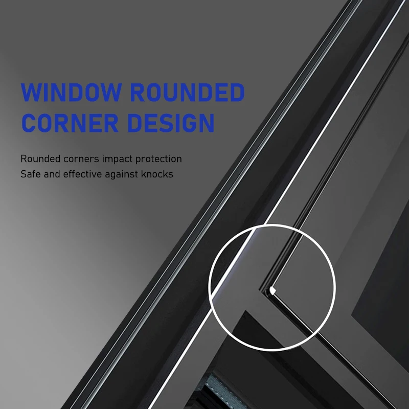 Premium Casement Windows Energy Efficient Soundproof Aluminum Frame Triple Glazed Tilt and Turn Windows