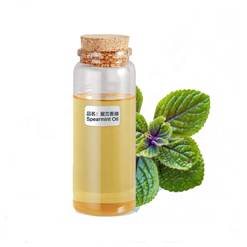 factory bulk wholesale 100% Pure natural food flavor chewing gum organic Spearmint oil with low price