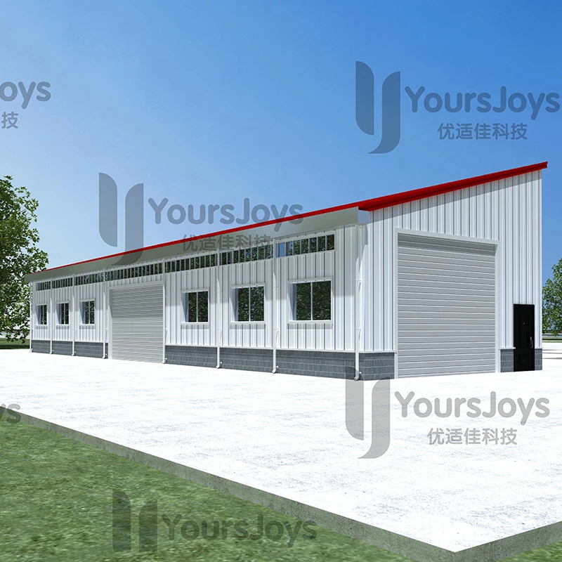 Prefabricated warehouse for modern and innovative houses