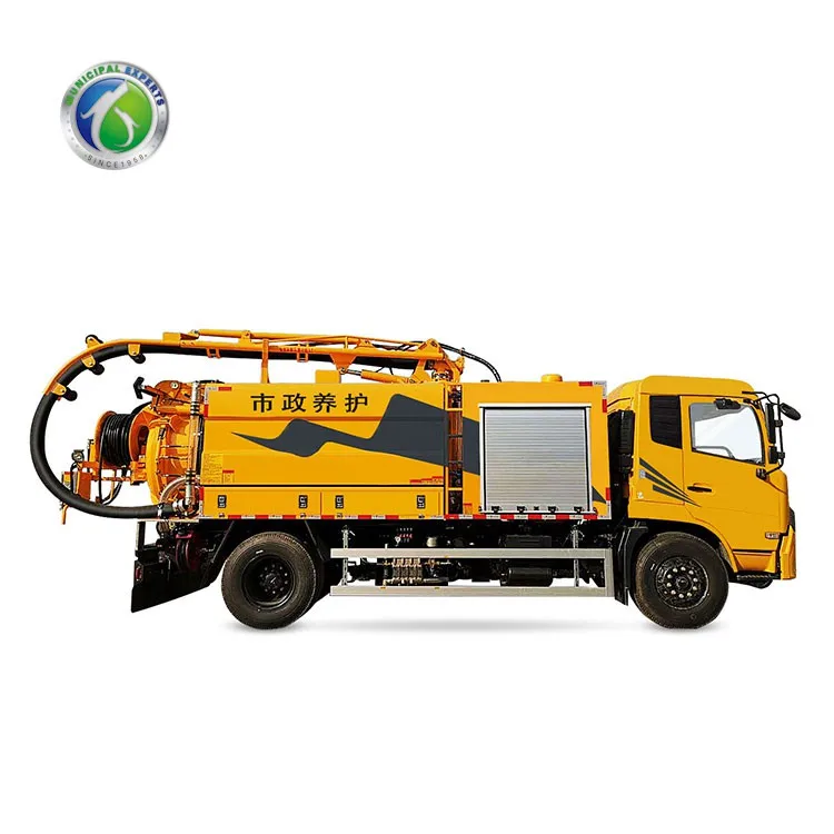 High quality China manufacturers combined sewer transporters tank truck
