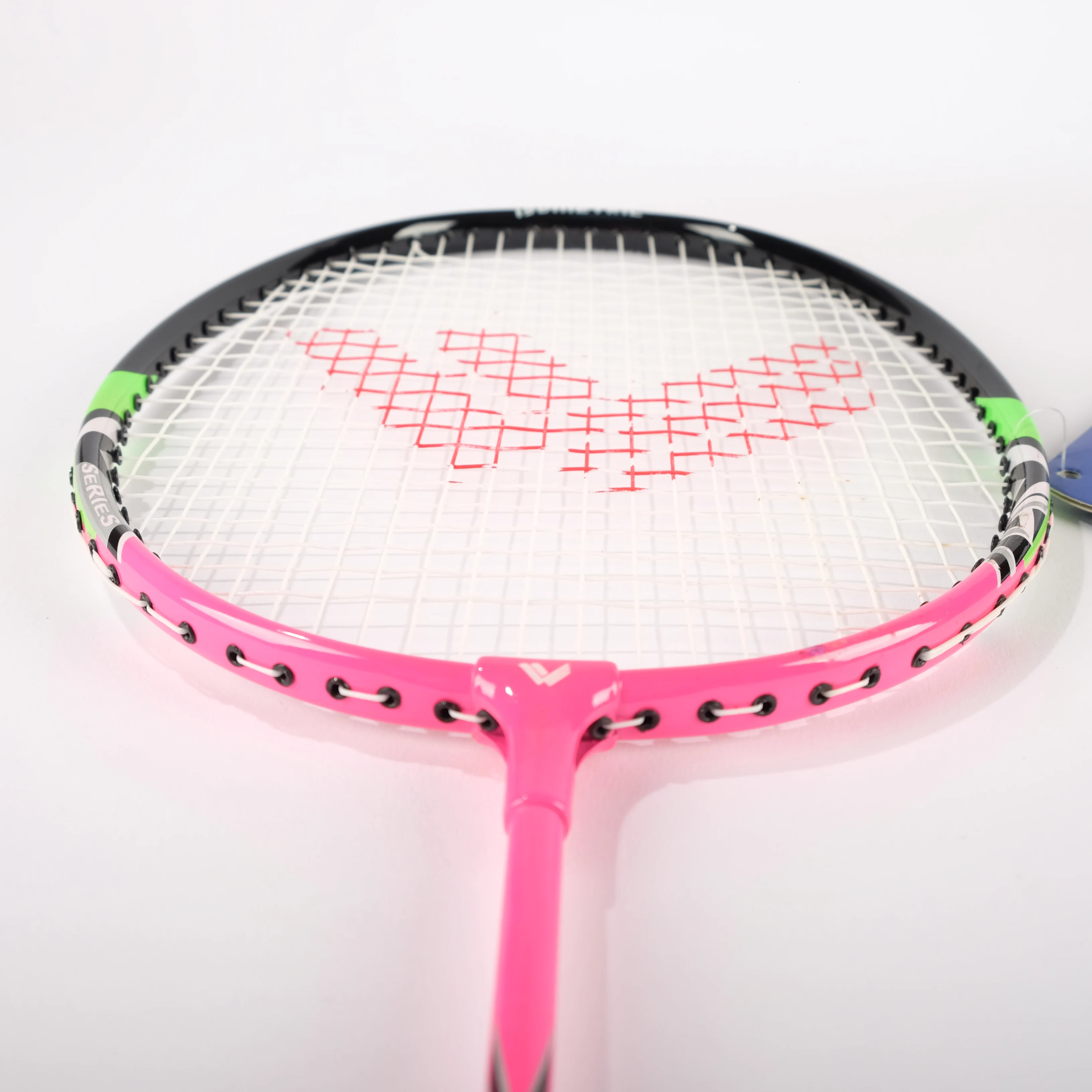 Factory wholesale professional badminton rackets set with customized design