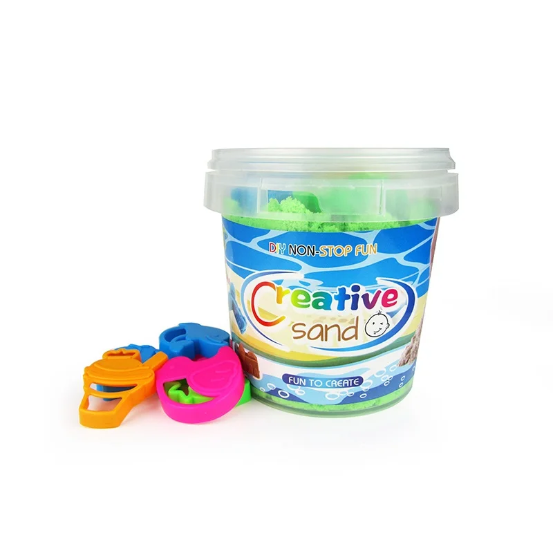 1200g Soft Dynamic Mould Sands Color Slimy Slime Fluffy Cool Magic Space Sand for Children Educational Toys