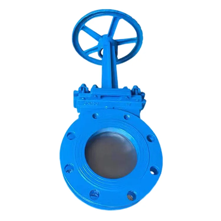 CQATMT Manual Slurry Knife Gate Valve Knife Water Gate Valve High Performance Knife Gate Valve