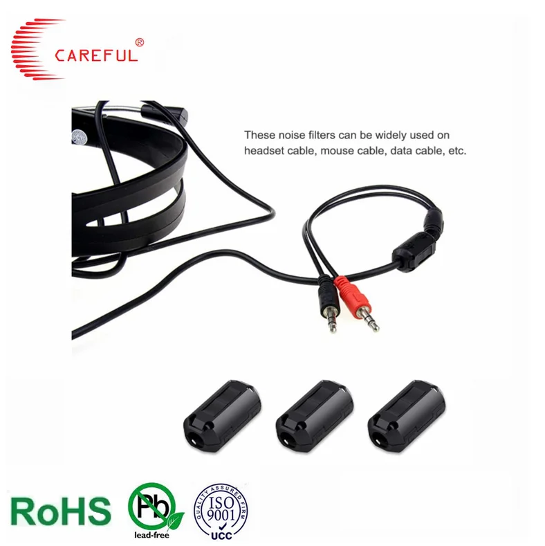 Clamp on NiZi Ferrite Core   cable clamp ferrite core