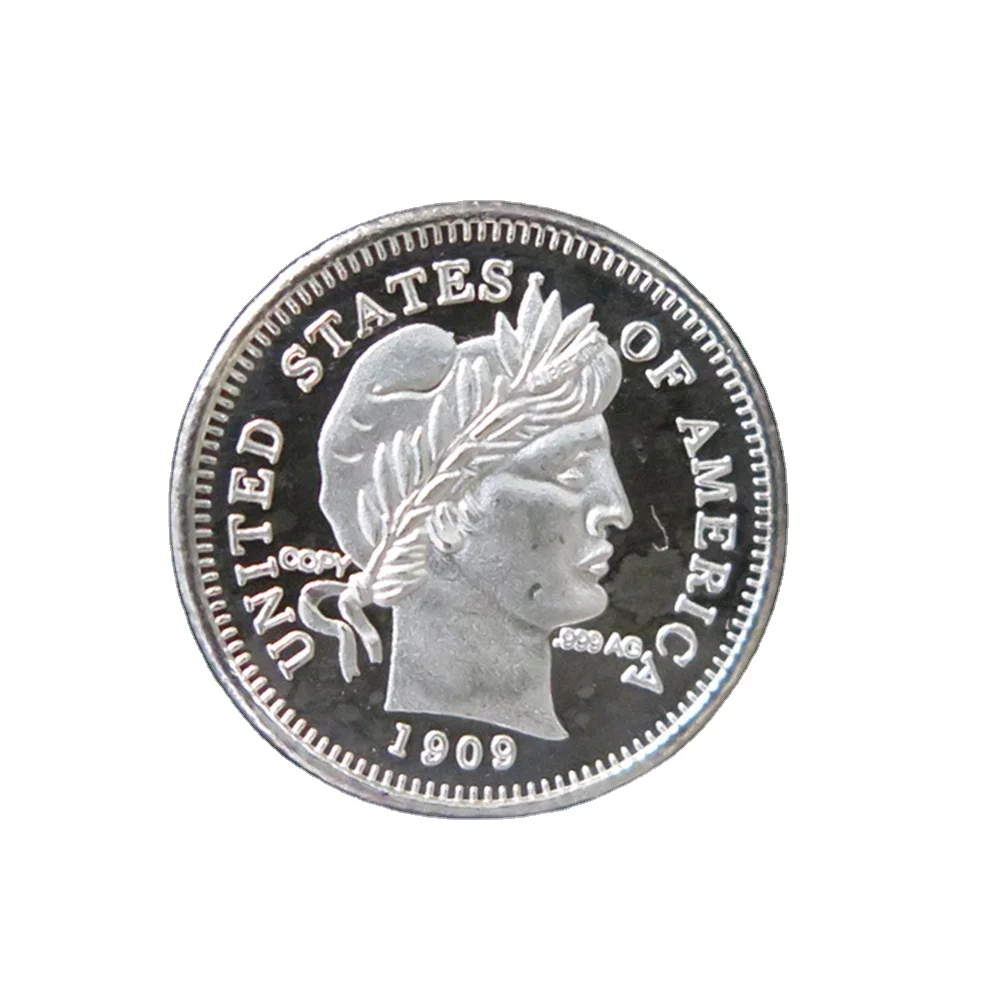 Custom British Collectible Antique Old Metal Gold Silver Challenge Custom Coin