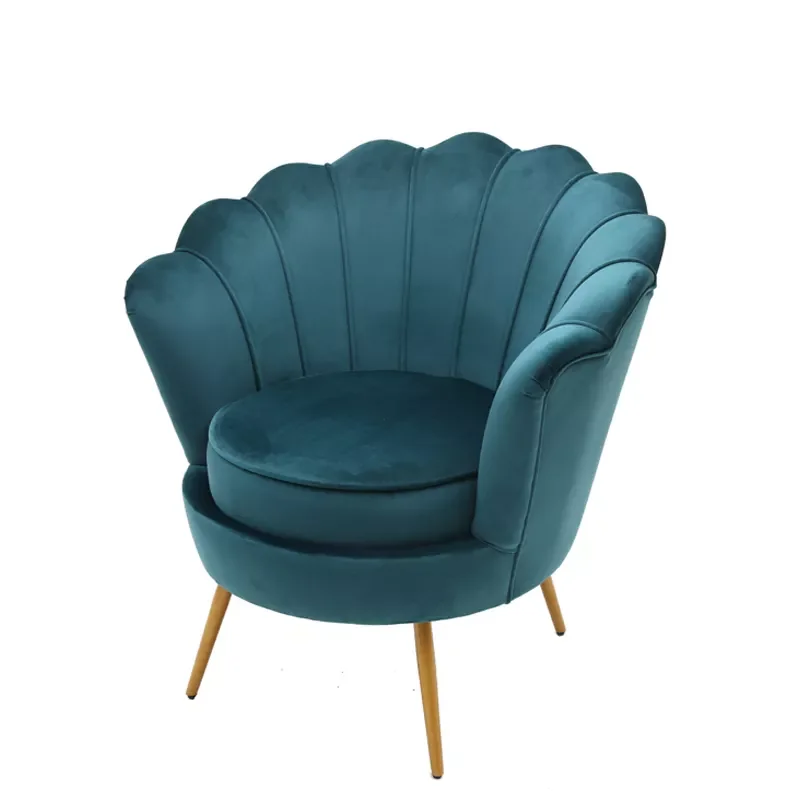 Wholesale Modern Leisure Chairs Velvet Accent Chair for Living Room Furniture