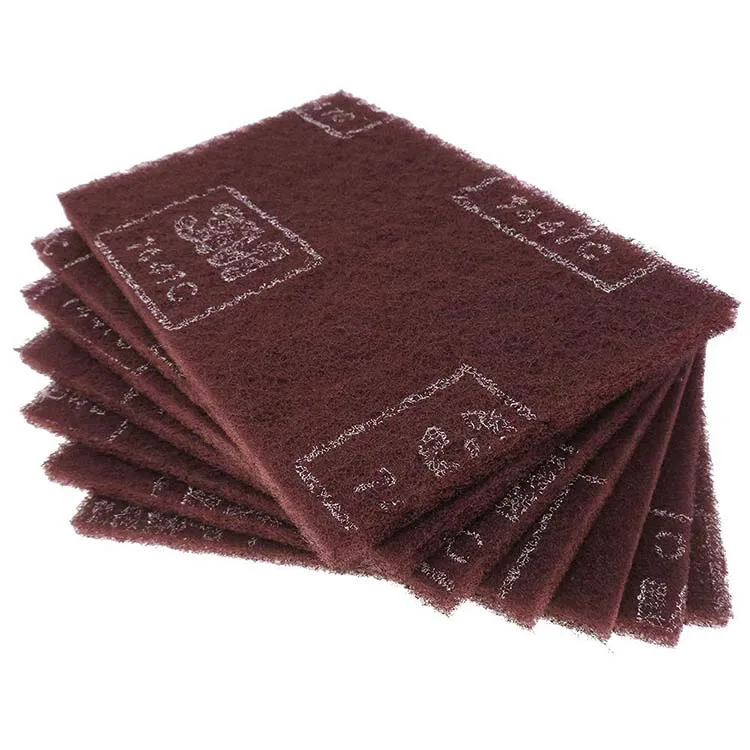 Polingshing metal scouring non-woven hand pad Removing rust Scouring Pad 6*9 inch 7447 3M