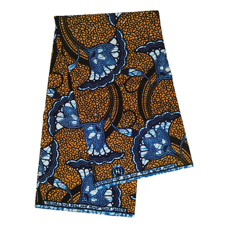 ankara wax prints 6 yards piece 100cotton wax fabric   24 24  130gsm