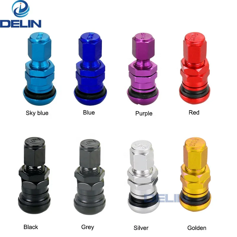 Wheels Rims for racing Aluminum metal tire Valve Stem Caps