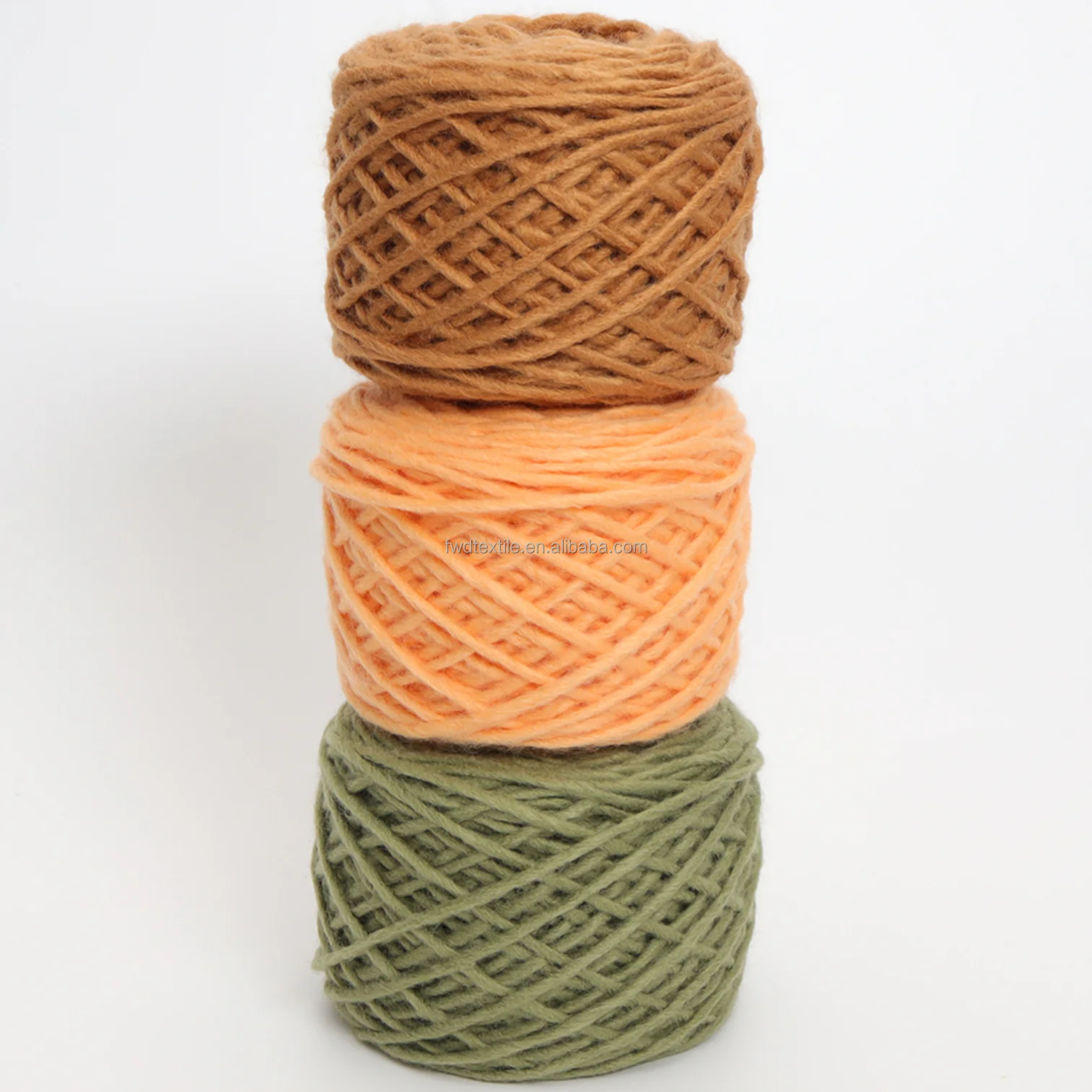 Free Sample Various Colors 100% Acrylic Fancy Crochet Yarn Elastic Yarn for Crochet